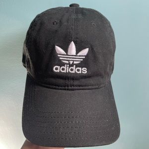 Black and white Adidas Original Strapback Cap